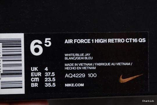 AIR ROYAL AQ4229-100 AWAKENING SHEED HIGH WHITE 1 RUDE NIKE FORCE 1113